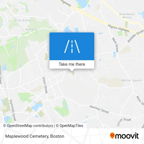 Maplewood Cemetery map