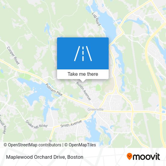 Mapa de Maplewood Orchard Drive