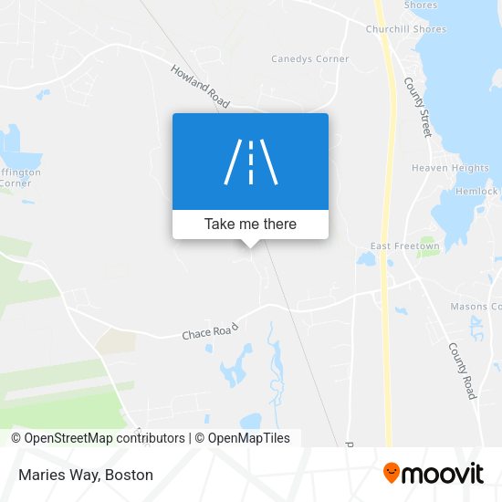 Mapa de Maries Way