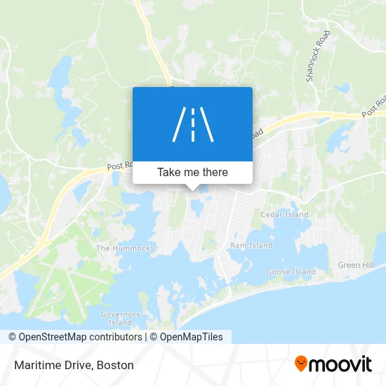 Maritime Drive map