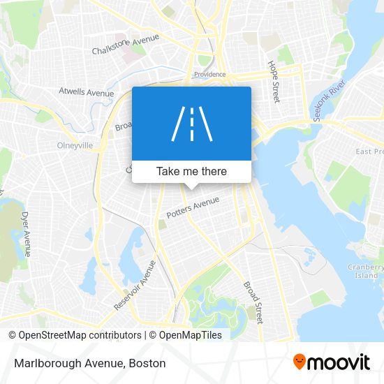 Mapa de Marlborough Avenue
