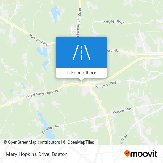 Mary Hopkins Drive map
