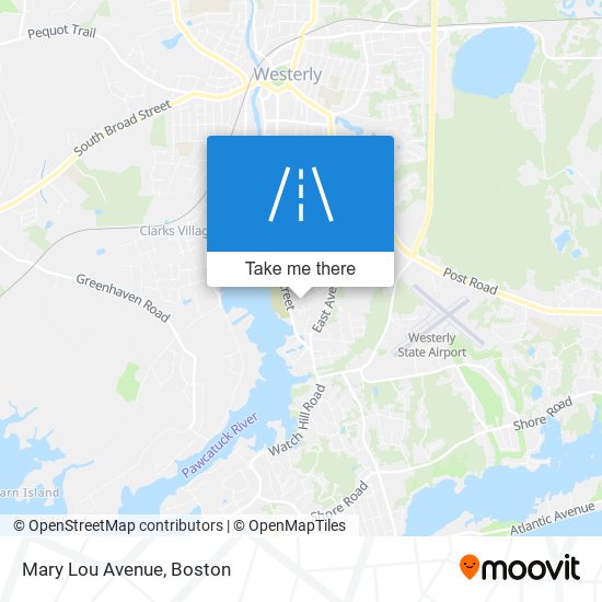 Mary Lou Avenue map
