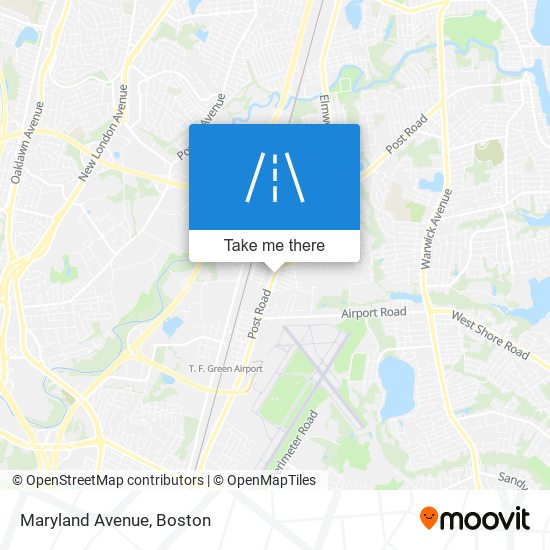 Maryland Avenue map