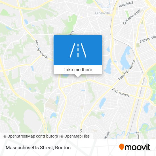 Mapa de Massachusetts Street