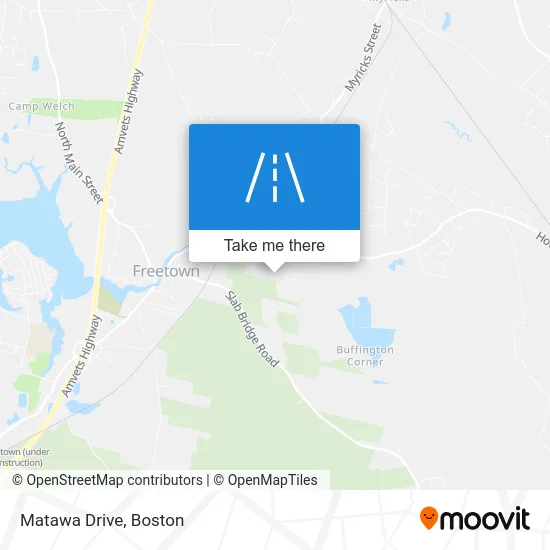 Matawa Drive map