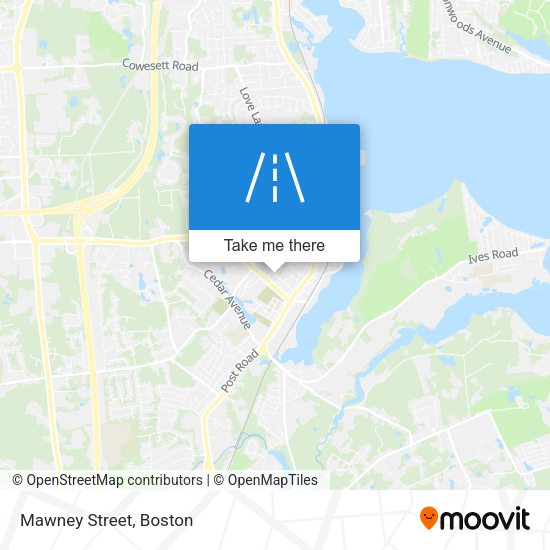 Mapa de Mawney Street