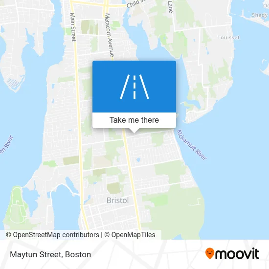 Maytun Street map
