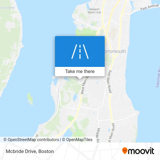 Mcbride Drive map