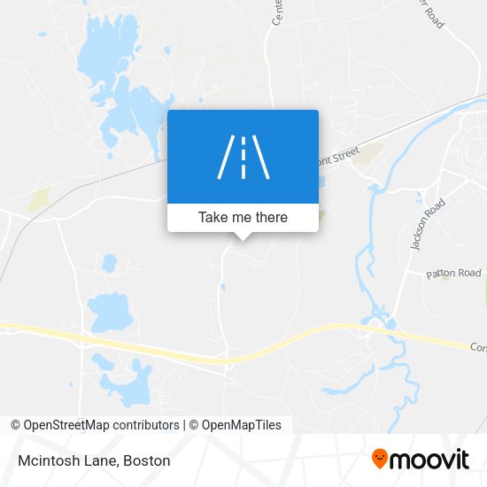 Mapa de Mcintosh Lane