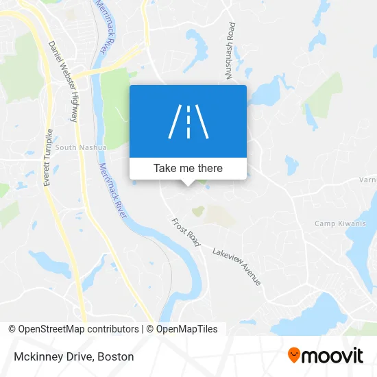 Mckinney Drive map