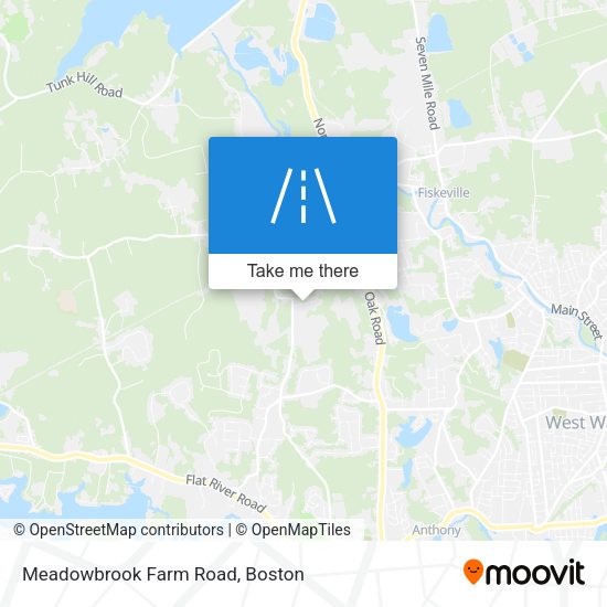 Mapa de Meadowbrook Farm Road