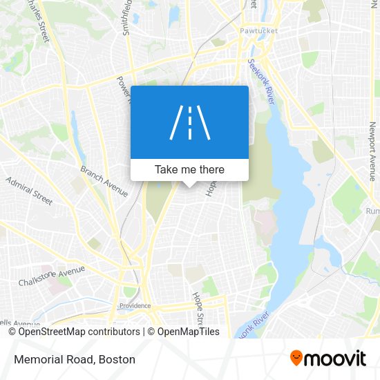 Mapa de Memorial Road