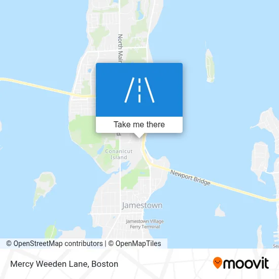 Mercy Weeden Lane map