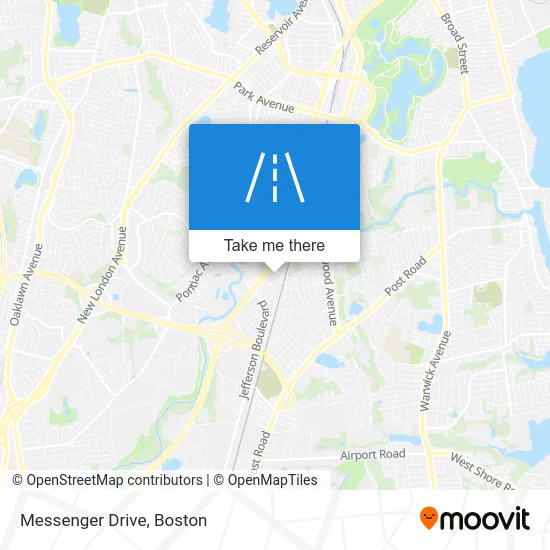 Messenger Drive map
