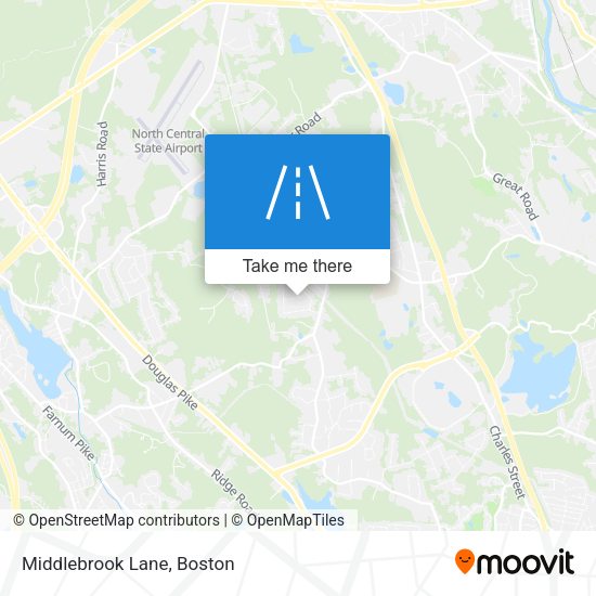Mapa de Middlebrook Lane