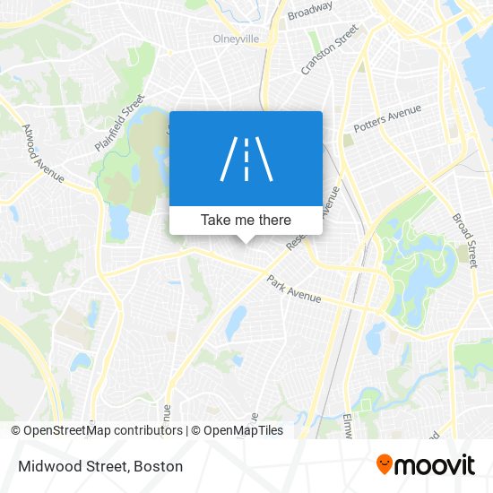 Mapa de Midwood Street