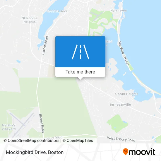 Mockingbird Drive map