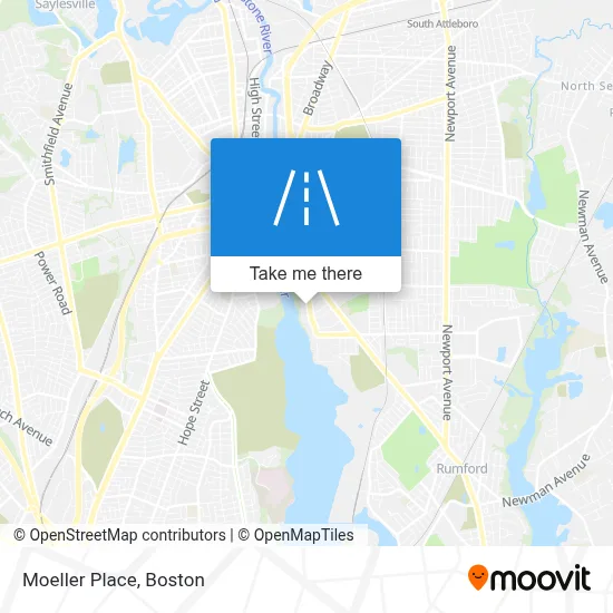 Moeller Place map