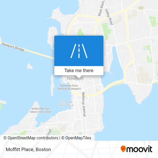 Moffitt Place map