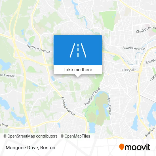 Mongone Drive map