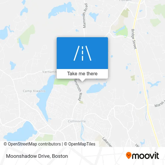 Moonshadow Drive map