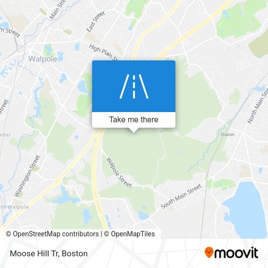 Mapa de Moose Hill Tr