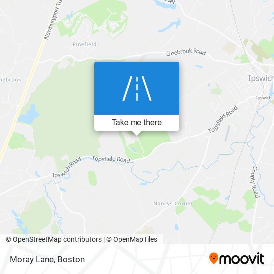 Moray Lane map