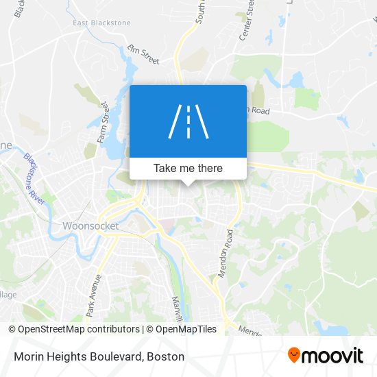 Morin Heights Boulevard map