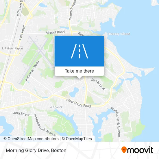 Morning Glory Drive map