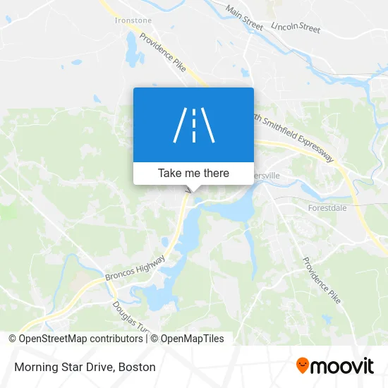 Morning Star Drive map