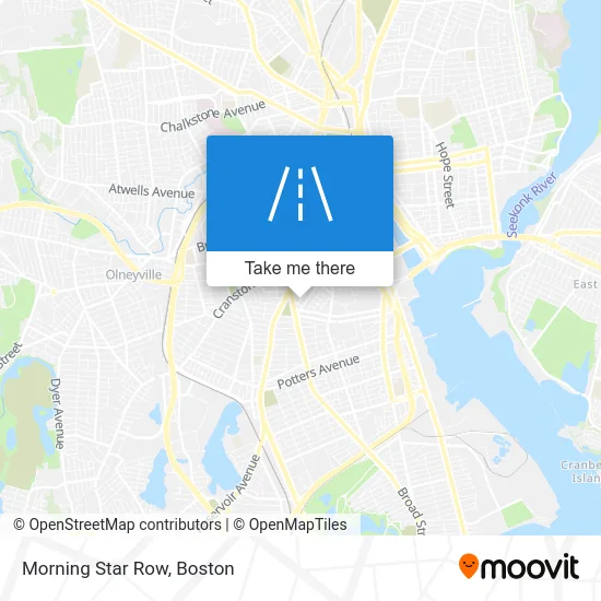 Morning Star Row map