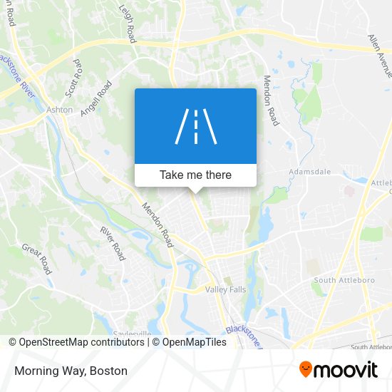 Morning Way map