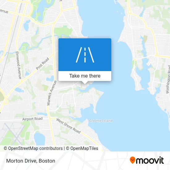 Morton Drive map