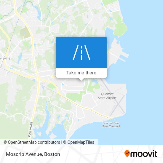 Mapa de Moscrip Avenue