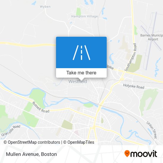 Mapa de Mullen Avenue