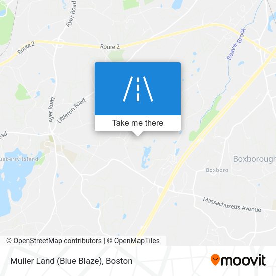 Muller Land (Blue Blaze) map