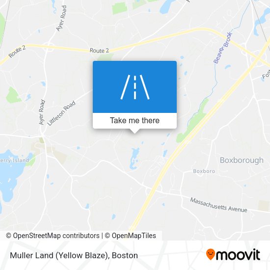 Mapa de Muller Land (Yellow Blaze)