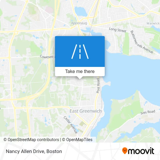 Nancy Allen Drive map