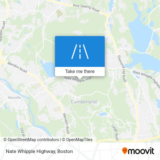 Mapa de Nate Whipple Highway