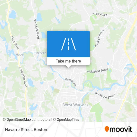 Navarre Street map