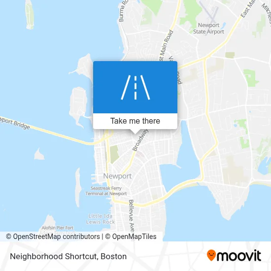 Neighborhood Shortcut map
