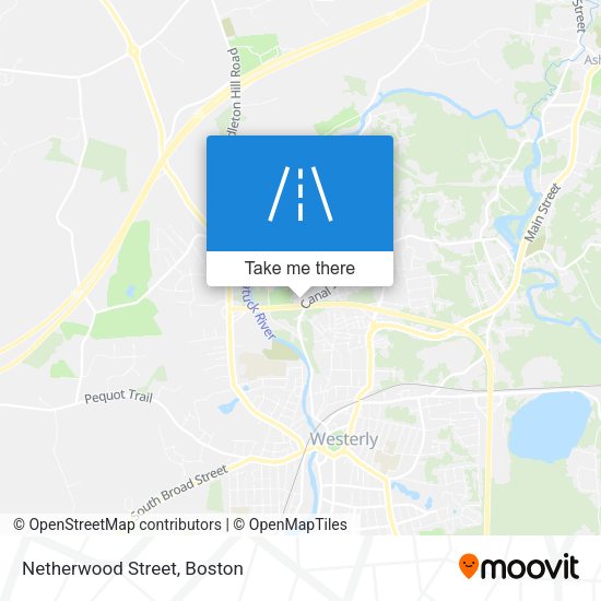 Mapa de Netherwood Street