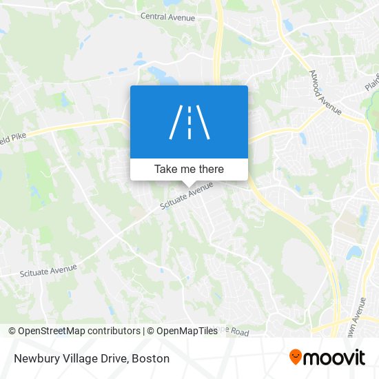 Mapa de Newbury Village Drive