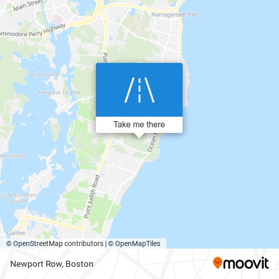 Newport Row map