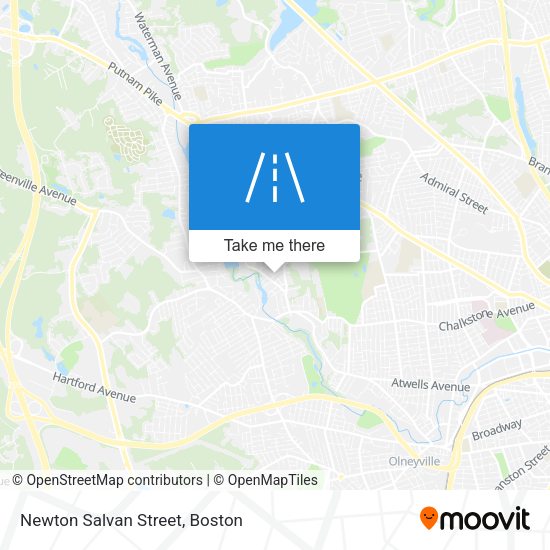 Mapa de Newton Salvan Street