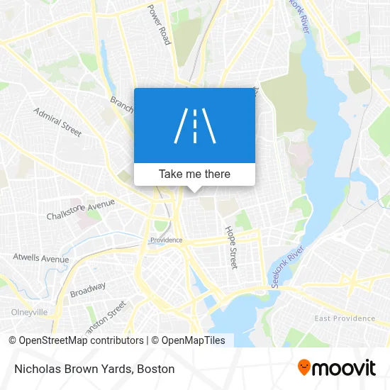 Nicholas Brown Yards map