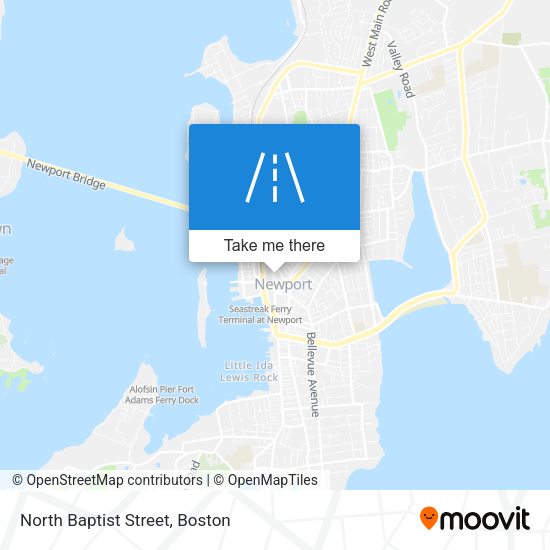 Mapa de North Baptist Street