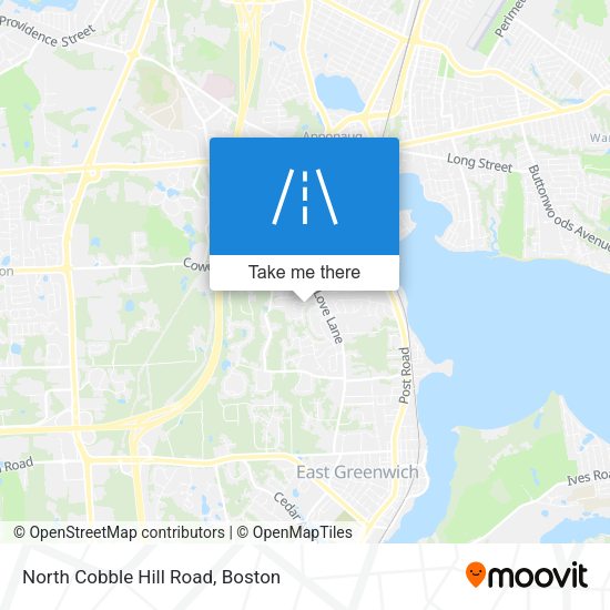 North Cobble Hill Road map