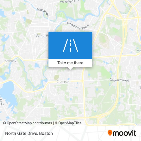 Mapa de North Gate Drive